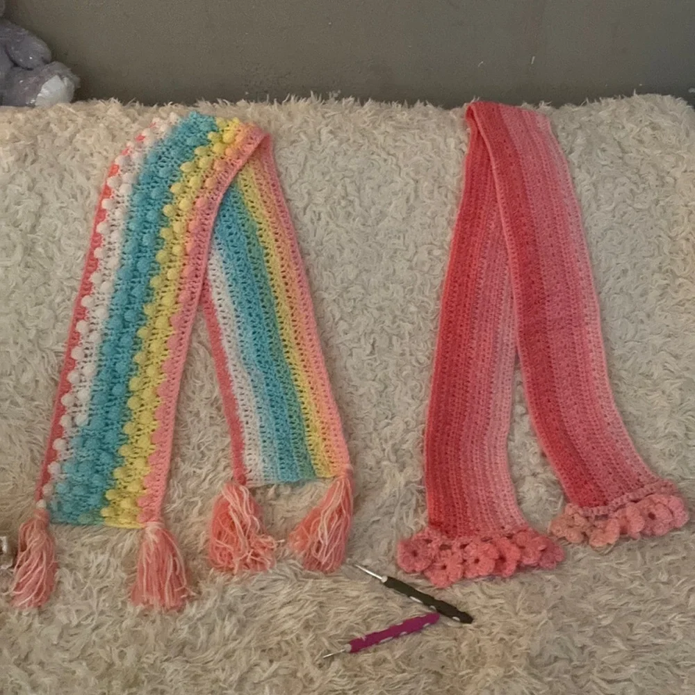 A few more other projects, for the love of crocheting baby blankets & kids scarf
